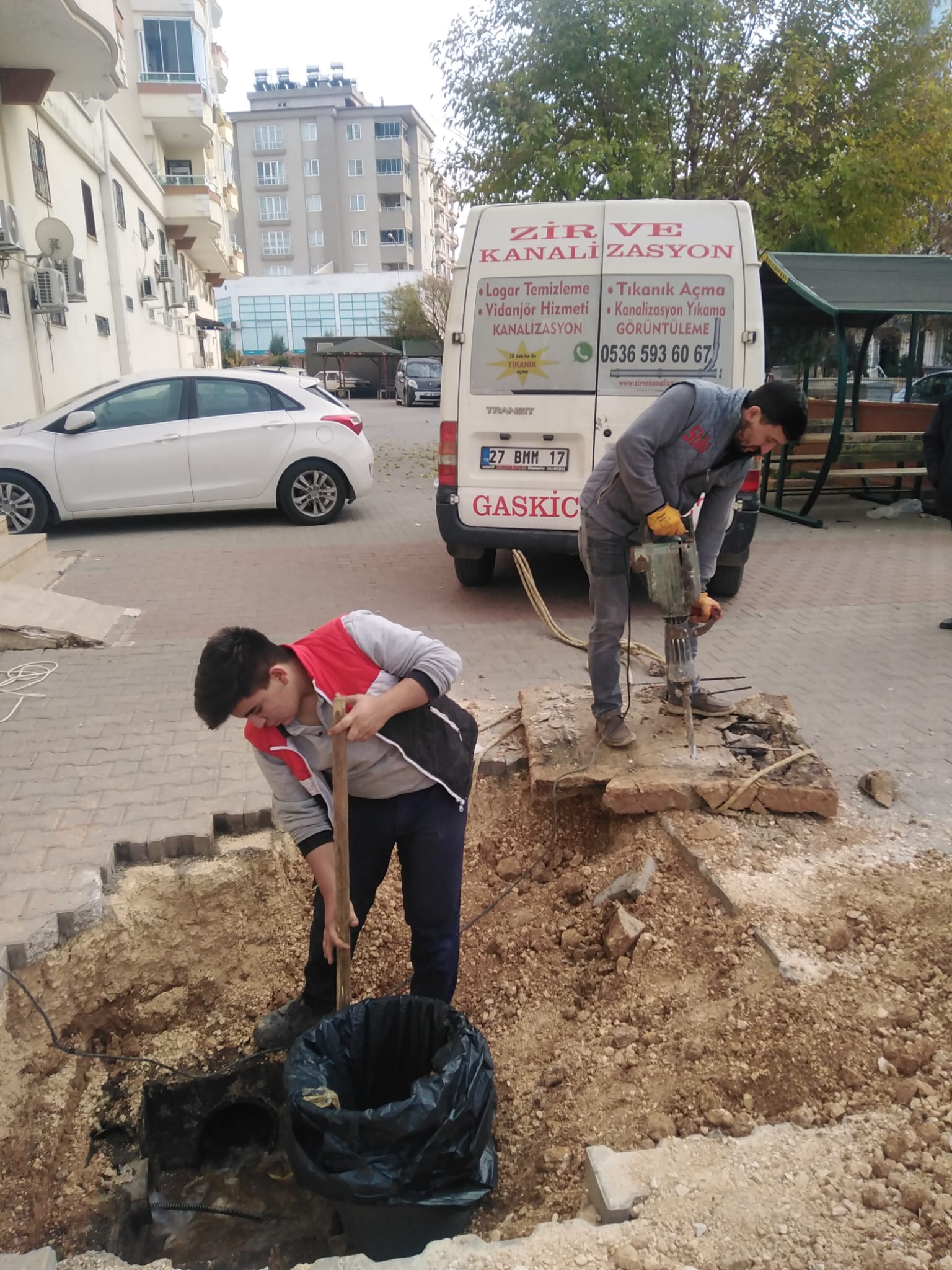 Çökmüş Kanalizasyon Hattı Yenileme ve Kanalizasyon Hattı Çekme